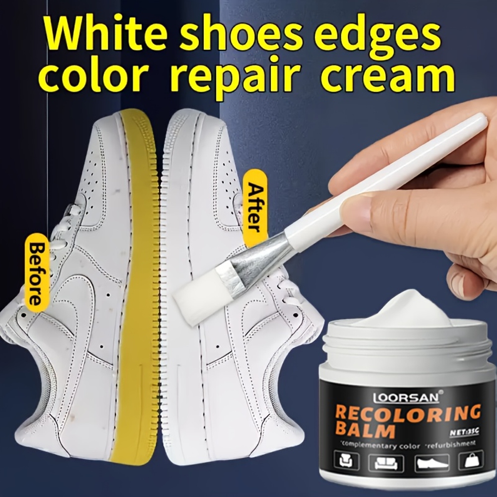 Sneaker Cleaner - LOORSAN New White Shoe Edge Restorer