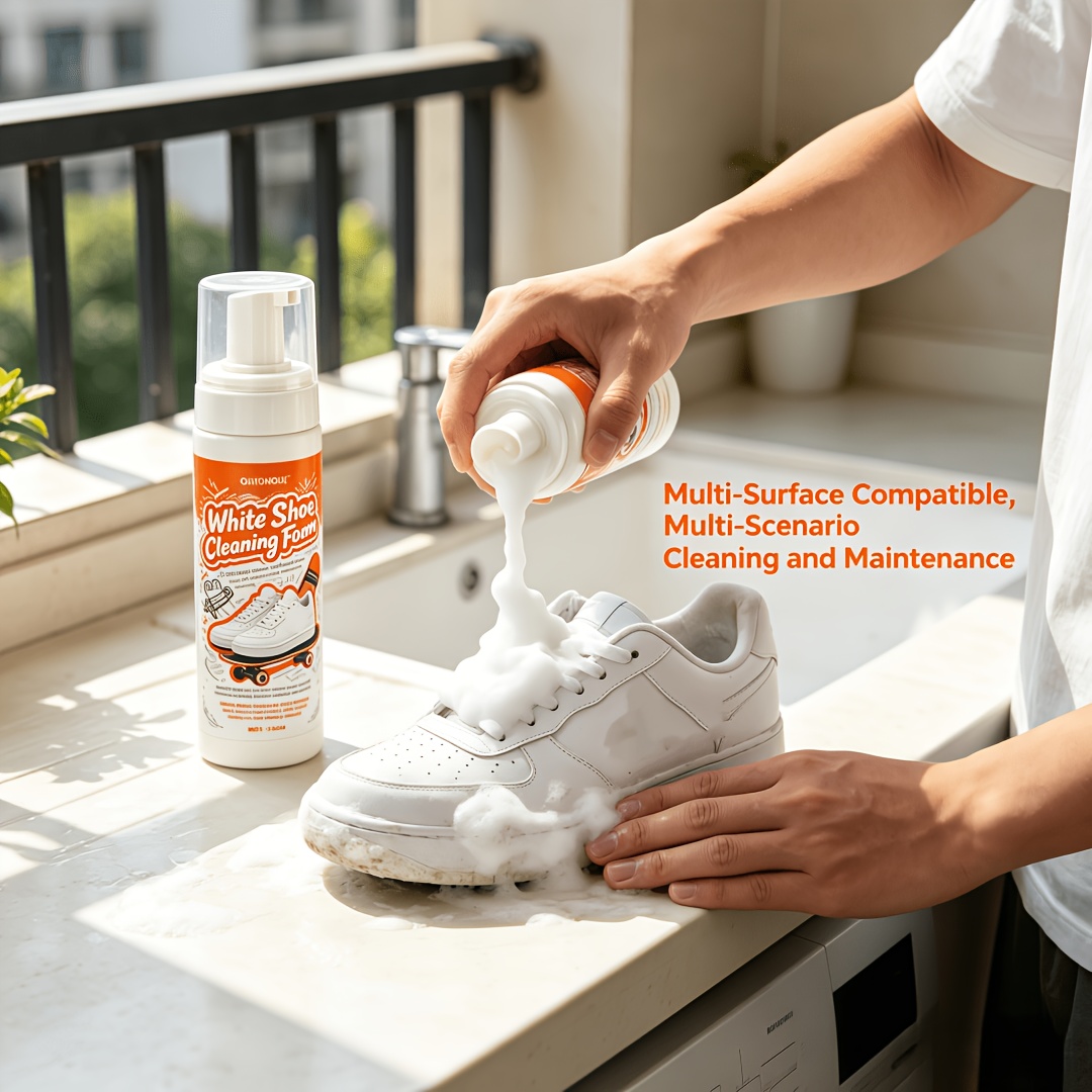 Portable No Rinse White Shoe C - огляд і ціна Sneaker Cleaner