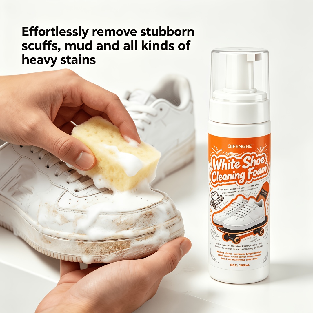 Portable No Rinse White Shoe C - огляд і ціна Sneaker Cleaner