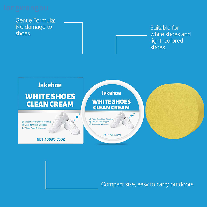 NewWhite Shoe Cleaner Cream, M - огляд і ціна Sneaker Cleaner