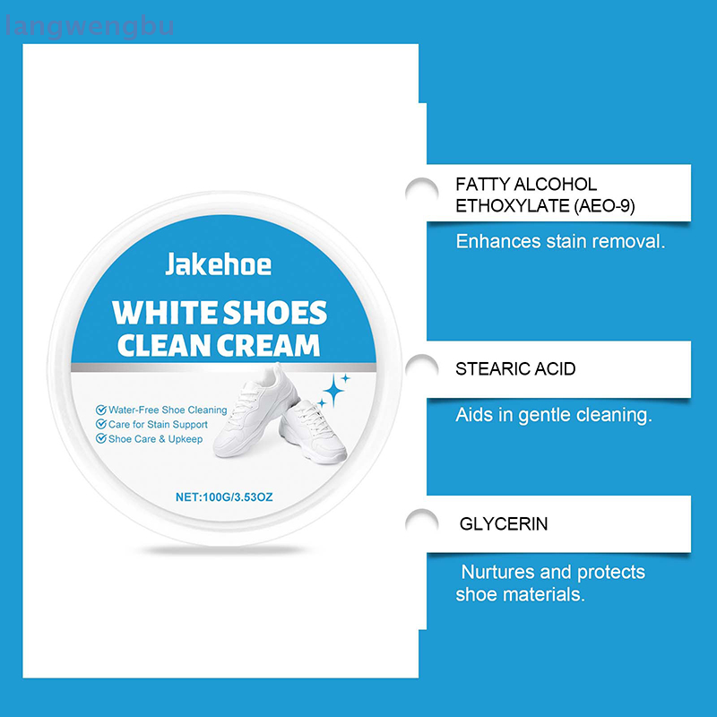 NewWhite Shoe Cleaner Cream, M - огляд і ціна Sneaker Cleaner