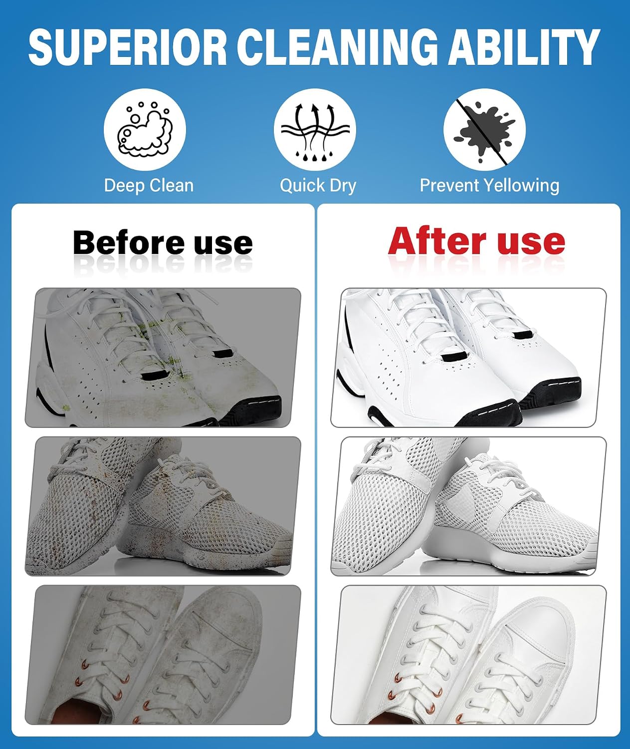 Shoe Cleaner Foam for Sneakers - огляд і ціна Sneaker Cleaner