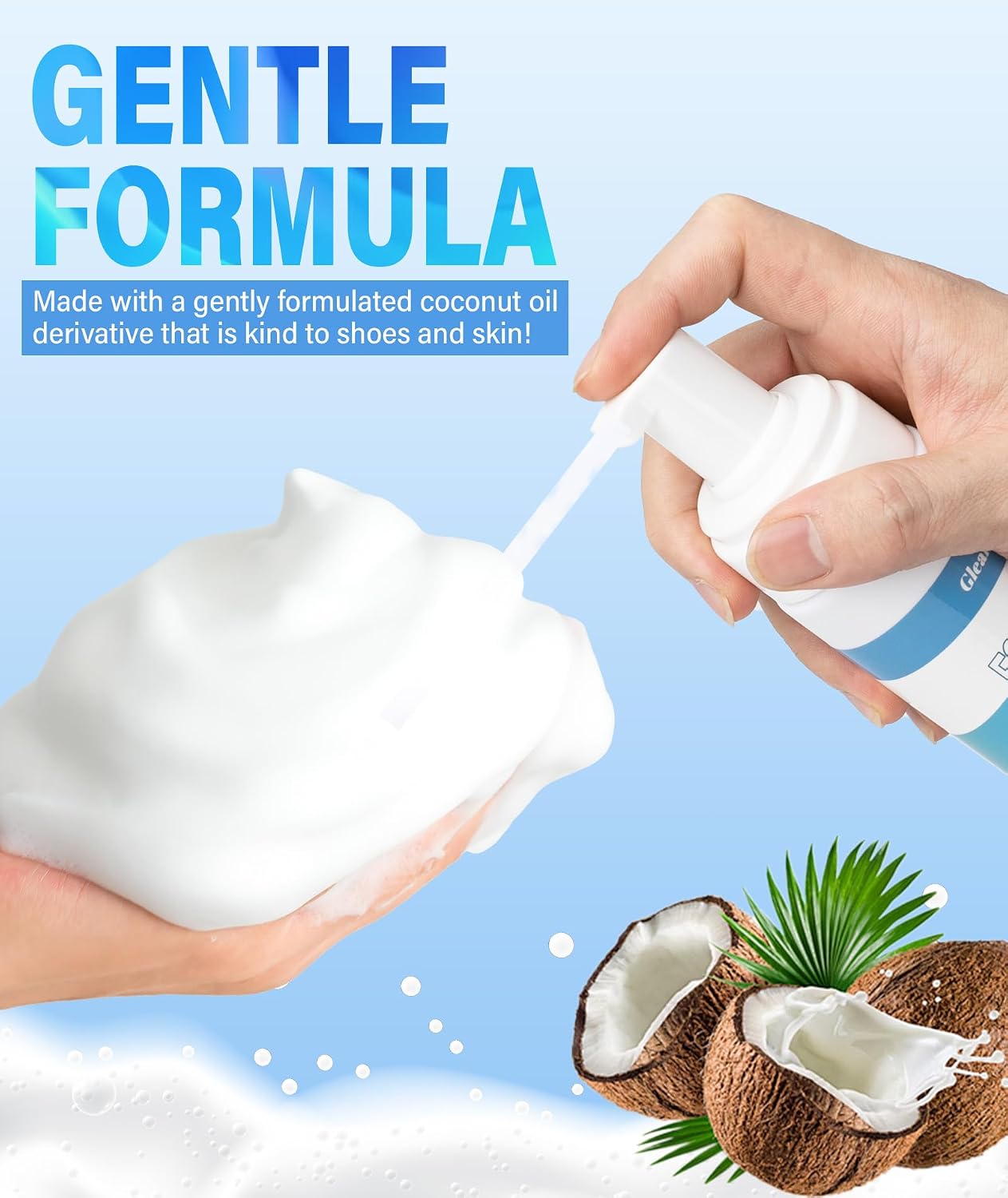 Shoe Cleaner Foam for Sneakers - огляд і ціна Sneaker Cleaner