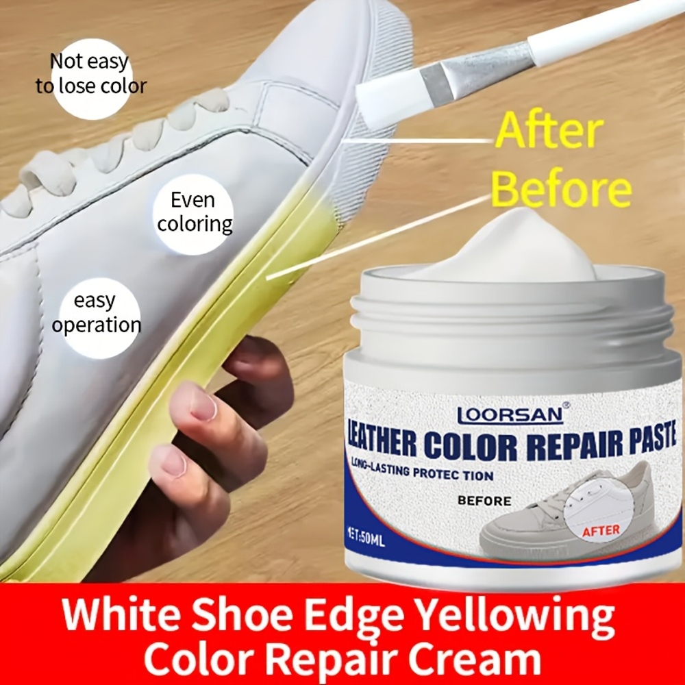 White Leather Repair Kit - Eas - огляд і ціна Sneaker Care Products