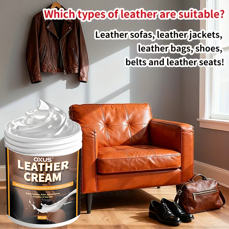 Leather Care Cream -150g Refur - огляд і ціна Sneaker Care Products