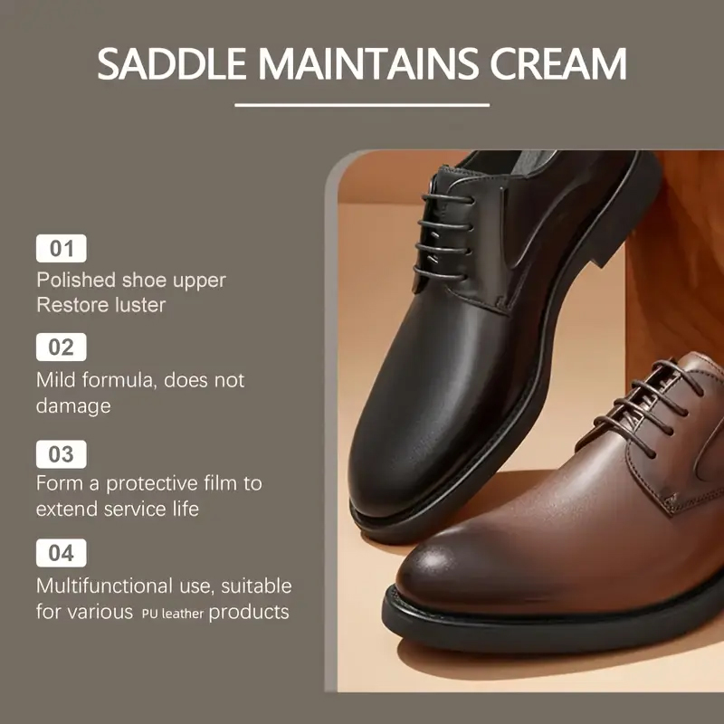 Leather Care Cream Maintain Fu - огляд і ціна Sneaker Care Products