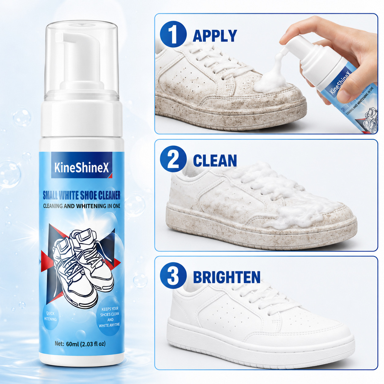 Gihen Shoe Cleaner Kits Water- - огляд і ціна Sneaker Cleaner