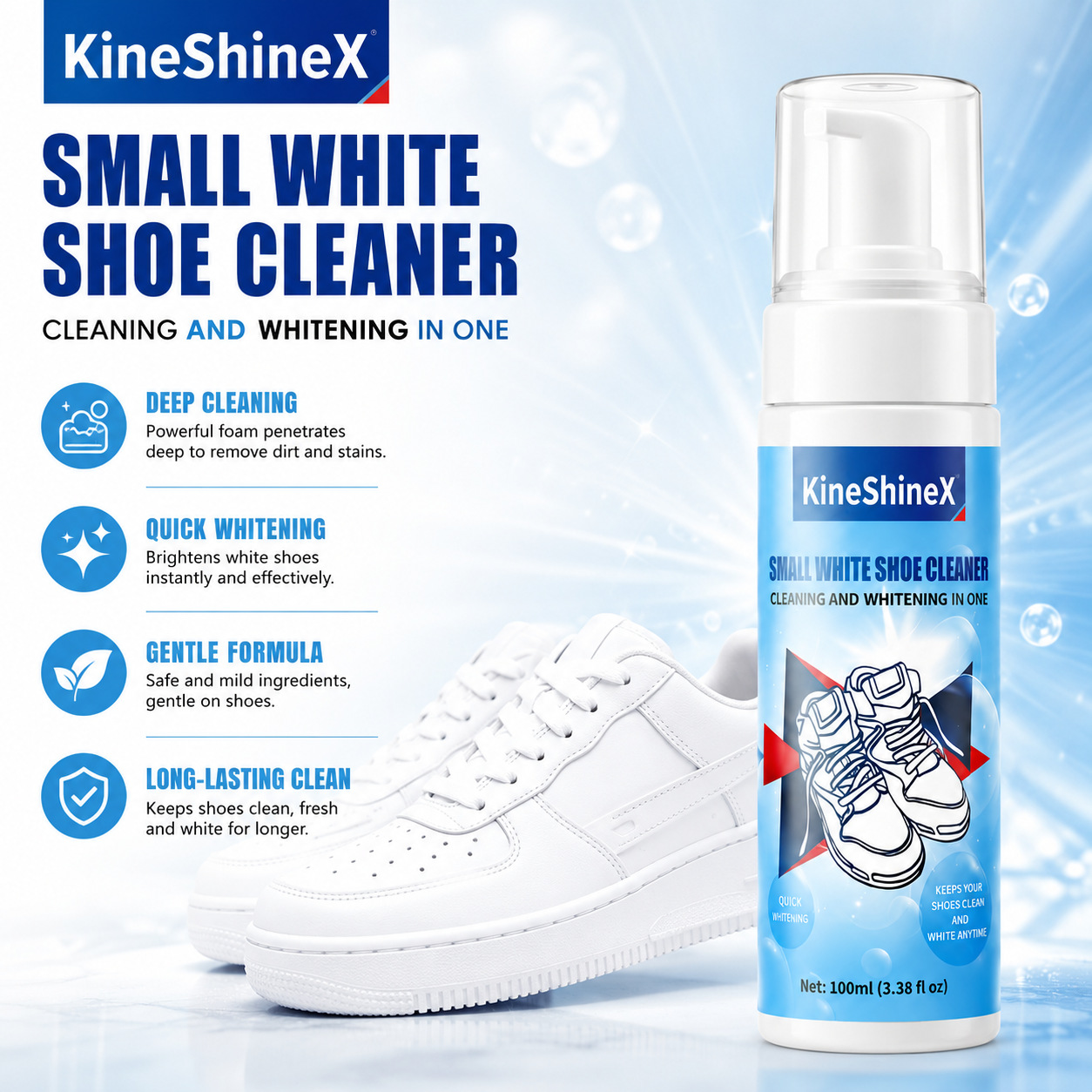 Gihen Shoe Cleaner Kits Water- - огляд і ціна Sneaker Cleaner